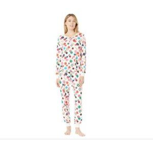 Kate Spade New York Women's Brushed Jersey Joggers PJ Set Size L